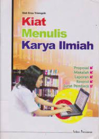 Image of Kiat Menulis Karya Ilmiah